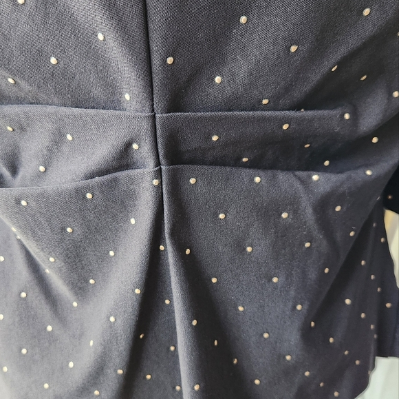 Joseph Ribkoff Black Ruched Front Jacket - Picture 5 of 10